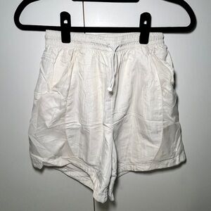adidas Women's White Athletic Shorts